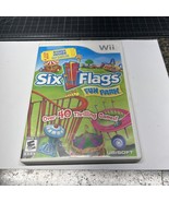 Six Flags Fun Park (Nintendo Wii, 2009) With Instructions Manual Tested - £3.95 GBP