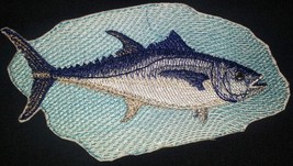 Nature&#39;s Bounty Beautiful Custom Fish Portraits[ Bluefin Tuna] Embroider... - £10.19 GBP