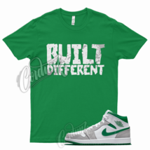 Green BUILT T Shirt for J1 1 Mid Grey Dunk Vapormax Pine Stadium Lucky 13 - £20.67 GBP+