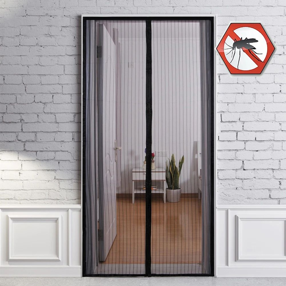 House Home Anti Mosquito Insect Fly Bug Curtains Magnetic Tape Mesh Net Automati - £19.98 GBP