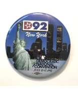 1992 Democratic National Convention New York Button Pin World Trade Cent... - £21.26 GBP