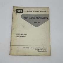 1962 Ford Tractor Series 207 Rigid Tandem Disc Harrow Operating Assembly... - $10.80