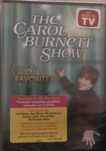 The Carol Burnett Show: Carol&#39;s Favorites (2 DISCS) - DVD - As Seen On TV - NEW￼ - £7.73 GBP