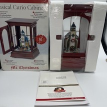 2009 Mr. Christmas Musical Animated Lighted Church Curio Cabinet 30 song... - $44.55