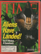 Time The Weekly Magazine  July 8, 1996 Aleins Have Landed Sci-Fi - £1.57 GBP