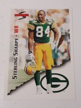 Sterling Sharpe Green Bay Packers 1995 Score Card #18 - £0.78 GBP