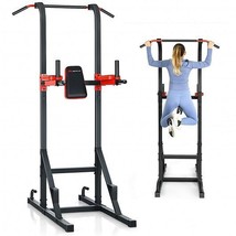 Multi-function Power Tower for Full-body Workout - Color: Black &amp; Red - €272,50 EUR
