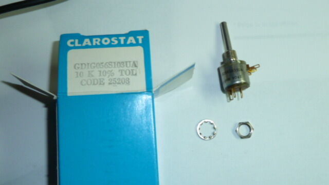 NEW 1PC Clarostat Linear Taper Potentiometer GDIG056S103UA 10K 10% Origi... - $27.00