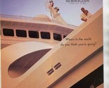 Norwegian Cruise Line 1997 1998 Guide to NCL&#39;s Ships &amp; Newest Itineraries - £17.80 GBP