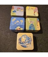 Lot of 5 Vintage 2000s Fossil Watch Tin Boxes – Gift Storage Holder Display - $27.09 CAD