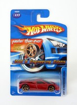 Hot Wheels 2001 B Engineering Edonis #177 Red Die-Cast Car FTE w/o Tampo 2006 - £11.68 GBP