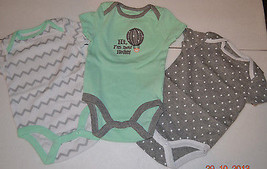 Circo Infant Bodysuits 3 PACK  Size -0-3M NWT  - £11.77 GBP