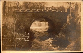 Memorial BRIDGE-MILFORD Ct -ANTIQUE 1902 Postcard BK55 - £6.96 GBP