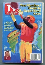 TV Guide-Super Bowl XXVI Peter Max-New York Metropolitan-January 1992-VG - £12.87 GBP