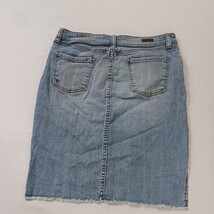 Kut From The Kloth Connie Denim Skirt Women's Size 8 Blue Midi Pencil KK0233MA1 image 13
