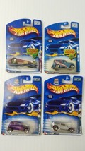 New Hot Wheels 2002 Diecast Cars 1/64 Scale NIP Toys Lot Of 4 Collectable - $15.80