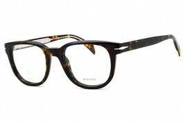 David Beckham DB7097 0086 00 Havana 50mm Eyeglasses New Authentic - $83.15