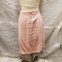 San Remo Petites by Laura Knits Women&#39;s Light Pink Skirt, Size M Barbie ... - $49.49