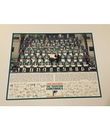 Miami Dolphins Football Team Souvenir Photo Picture 10&quot;x 8&quot; 2000 Season - £2.25 GBP