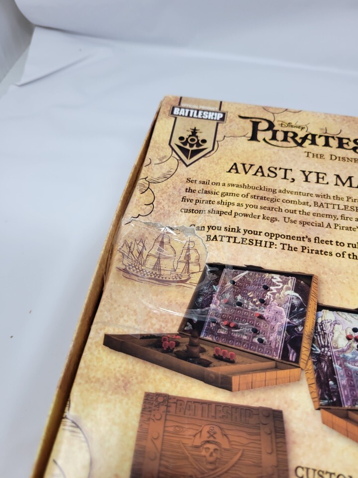 Battleship Pirates of The Caribbean Disney Theme Park Edition Game 2015 Complete Item image 3