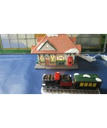 DEPARTMENT 56 DICKENS VILLAGE TRAIN STATION 4 PCS LIGHTED HOUSE - $115.41 CAD