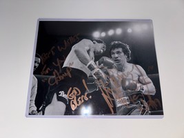 Ray Mancini  BOOM BOOM Signed 8x10 Boxing Champ Photo - $74.24