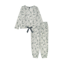 Disney Mickey Mouse Friends 2-Piece Pajama Set Grey - £15.97 GBP