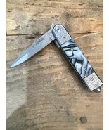 Tiger USA Stiletto Model Folding Pocket Knife With Clip And Glass Breaker - $467.49 MXN