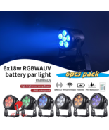 6X Outdoor Led Par Light 6x18W RGBWA UV 6in1 LED Waterproof Stage Effect... - $20,718.30 MXN