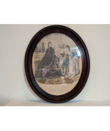 Pair Antique Leroy Imp Paris Ladies Fashion Prints La Mode Illustree Lar... - $267.54 CAD