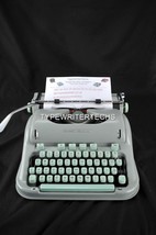 Professionally Restored 1962 HERMES 3000 Pica Typewriter W/ WARR ADD Greek Keys - £992.45 GBP