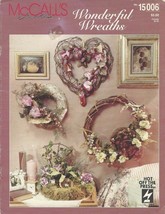 McCalls Creates Wonderful Wreaths Instructional Leaflet 1995 # 15006 - £3.50 GBP