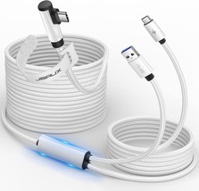 Link Cable 16FT Compatible with Meta Oculus Quest 3 2 Accessories Charging While - £46.98 GBP