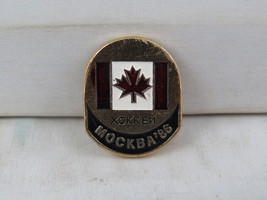 1986 World Ice Hockey Championships Pin - Team Canada - Stamped Pin - £11.71 GBP