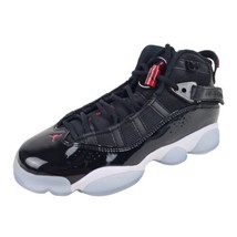  Nike Air Jordan 6 Rings (Gs) Black 323419 064 Basketball Sneakers Size 7 Y - £90.94 GBP