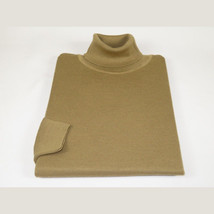 Men PRINCELY Turtle neck Sweater From Turkey Soft Merino Wool 1011-80 Taupe image 3