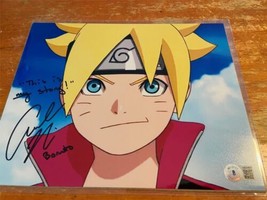 Naruto Boruto Amanda Miller Autograph 8 x 10 Photo Bam Anime W/COA Beckett Sign - £20.44 GBP