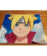 Naruto Boruto Amanda Miller Autograph 8 x 10 Photo Bam Anime W/COA Becke... - $25.99