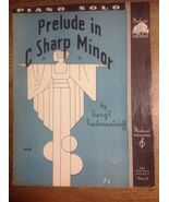 Prelude in C Sharp Minor (Piano Solo) [Unknown Binding] Sergei Rachmaninoff - $197.95 MXN
