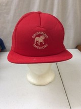 trucker hat baseball cap Vintage Mesh Snap Back Drummond American - £31.52 GBP