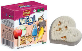 Apple Infused Bird Mineral Block for Optimal Avian Health - $3.91+