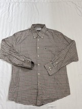 Barbour Shirt Plaid Button Up Regular Fit Lightweight Flannel Size Men’s Large - £16.05 GBP