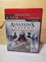 Assassin&#39;s Creed: Brotherhood (Sony PlayStation 3, 2010) Greatest Hit Co... - £7.57 GBP