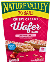 Nature Valley Crispy Creamy Wafer Bars Strawberry 20 Bars x 1.3 Oz EXP 0... - $23.47