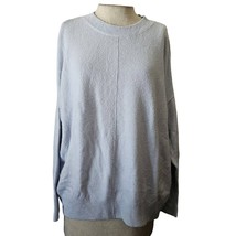 Light Blue Cozy Crewneck Sweater Size Medium - £27.22 GBP