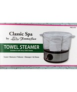 Classic Spa Towel Steamer with 6 Soft Terry Towels by Fanta Sea - $1,664.75 MXN