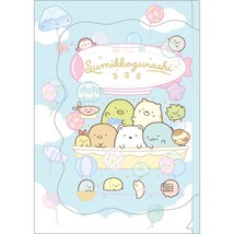 San-X FA09404 Sumikko Gurashi Flap Clear Holder - $9.51