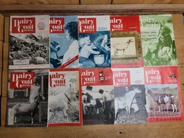 Lot of 10 VINTAGE 1979 DAIRY GOAT JOURNAL MAGAZINE Missing January &amp; Sep... - £116.80 GBP