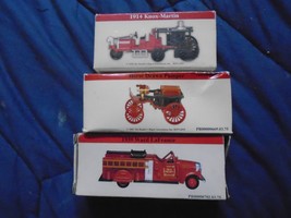 1939 Ward LaFrance Fire Truck, 1914 Knox-Marin, Horse Drawn Pumper - £14.65 GBP