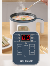 Mini Non-Stick Electric Rice Cooker with Steamer Double Layer Smart Rice Cooker - £27.28 GBP